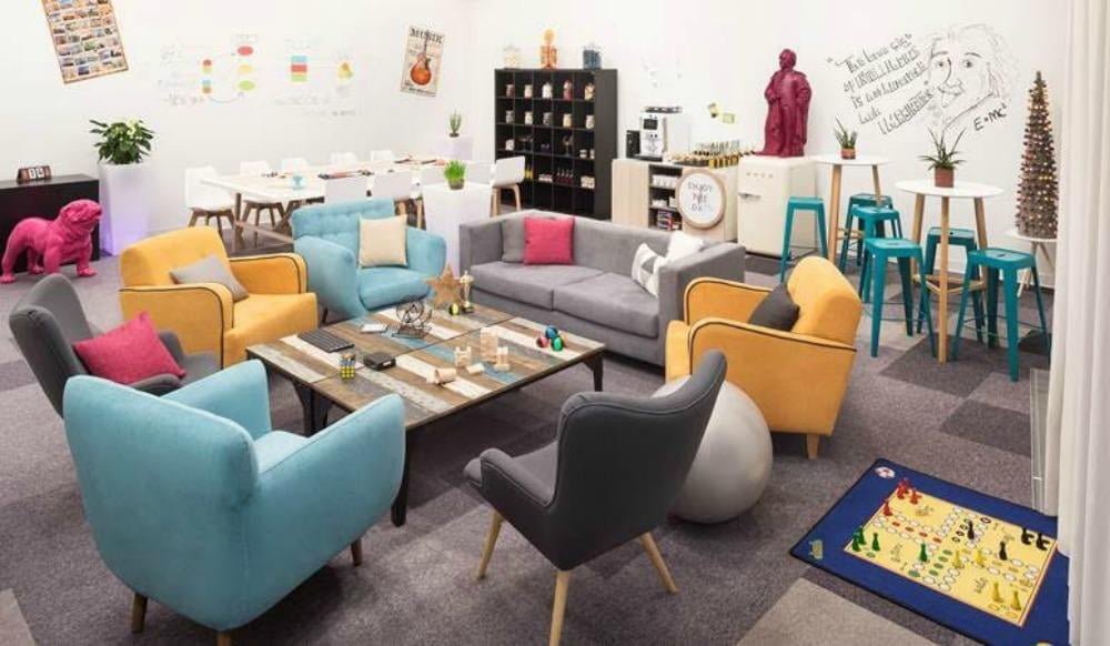 whiteboard wall in living room