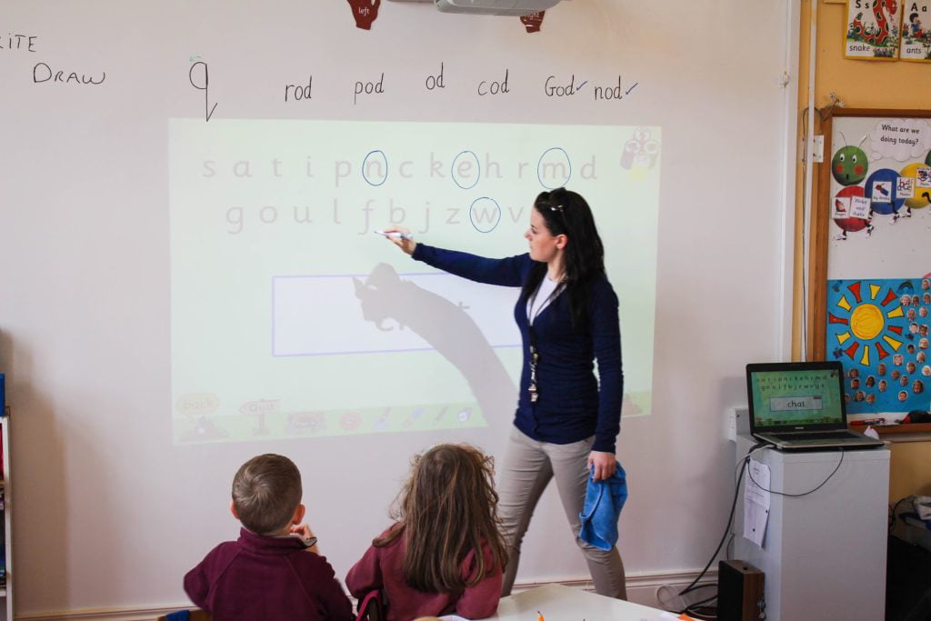 Smart whiteboard wallpaper low sheen Ratoath