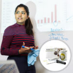 Matt whiteboard paint used for presentations in workspaces