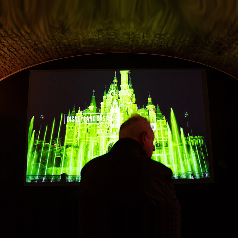 Silver screen paint is a 3D projection paint for standard projection surfaces